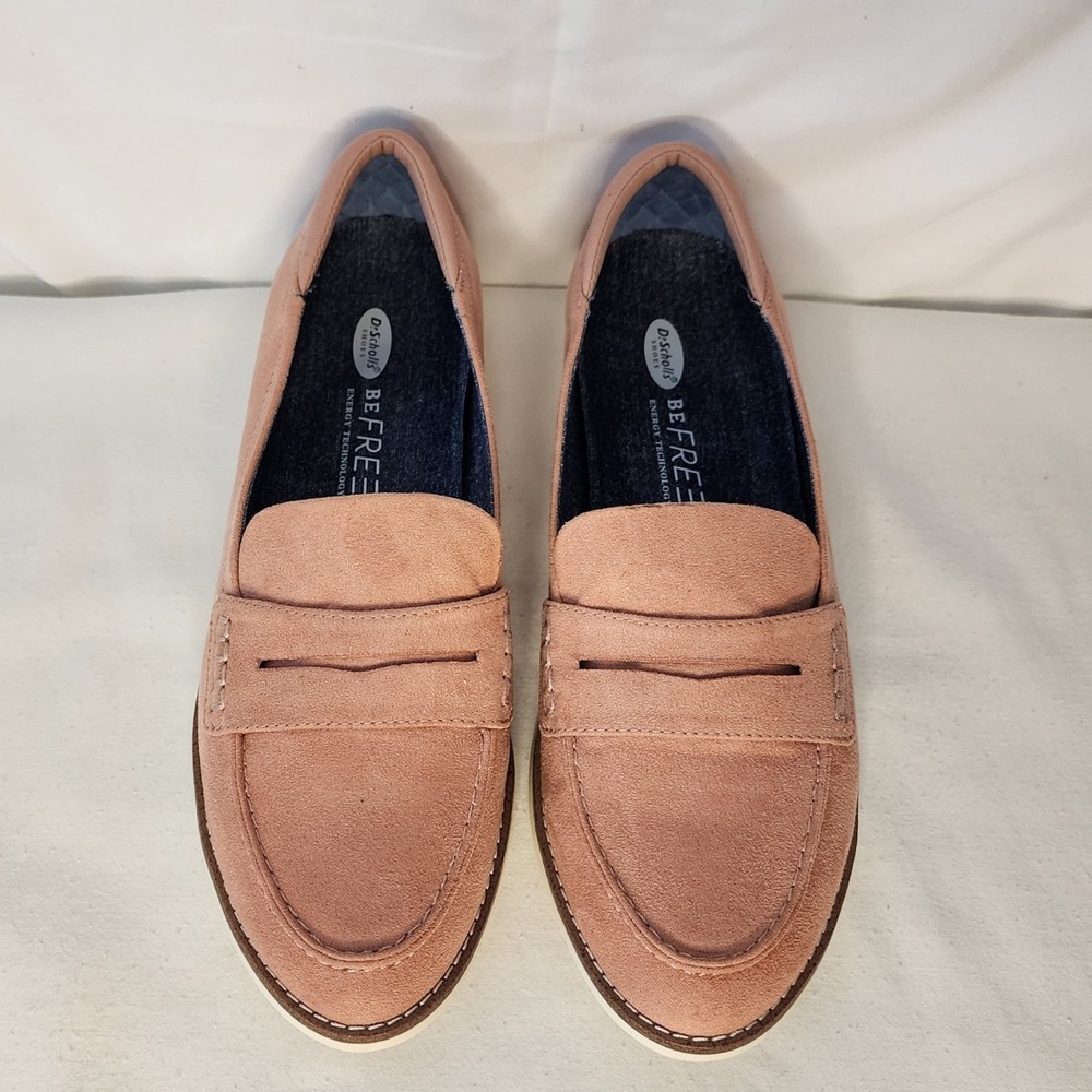 Dr. Scholls Be Free Loafers Women's Size 9M Faux Suede Comfort Slip On Shoes - Picture 2 of 6